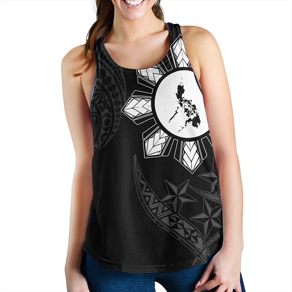 Philippines Women Tank Tribal Sun In My Heart