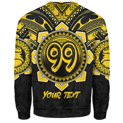 Hawaii Sweatshirt Custom Nanakuli High & Intermediate School Home Of Golden Hawks Tribal Style