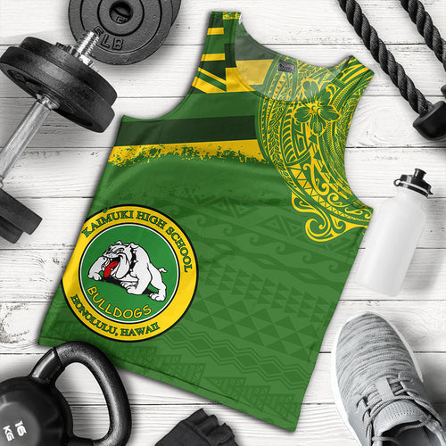 Hawaii Tank Top Kaimuki High School With Crest Style