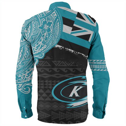 Hawaii Long Sleeve Shirt Kapolei High School With Crest Style