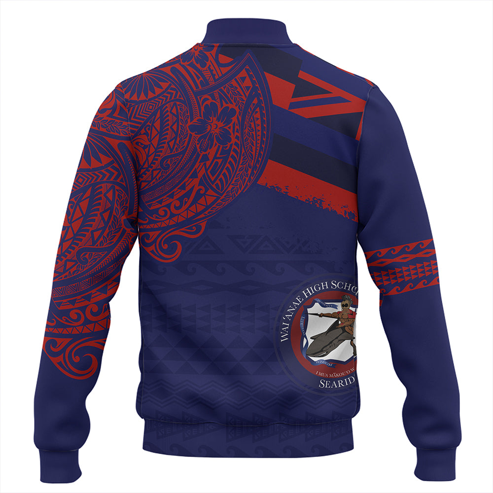 Hawaii Baseball Jacket Waianae High School With Crest Style