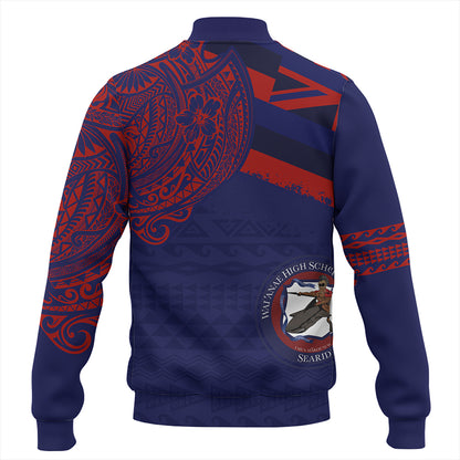 Hawaii Baseball Jacket Waianae High School With Crest Style