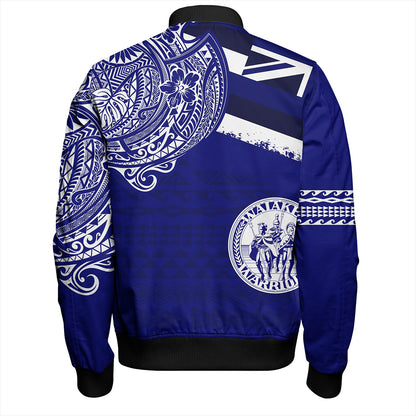 Hawaii Bomber Jacket Waiakea High School With Crest Style