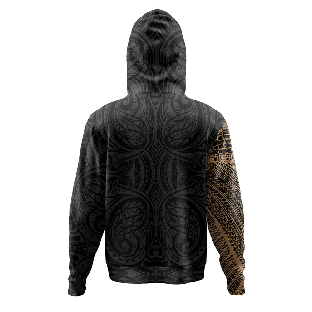 Samoa Tribal Maori Tattoo Roman Reigns Hoodie Gold