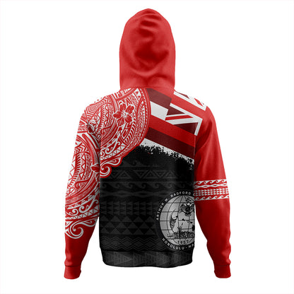 Hawaii Hoodie Admiral Arthur W Radford High School With Crest Style