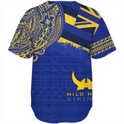 Hawaii Baseball Shirt Hilo High School With Crest Style