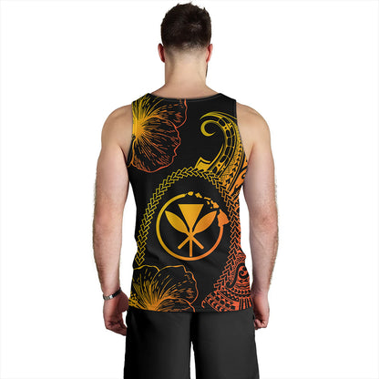 Hawaii Tank Top Hawaii Turtle Kanaka Reggae