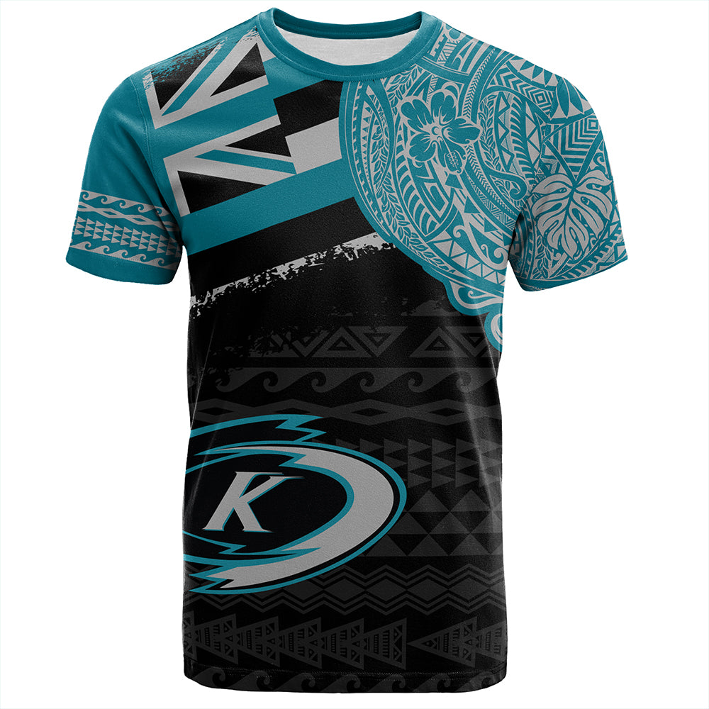 Hawaii T-Shirt Kapolei High School With Crest Style