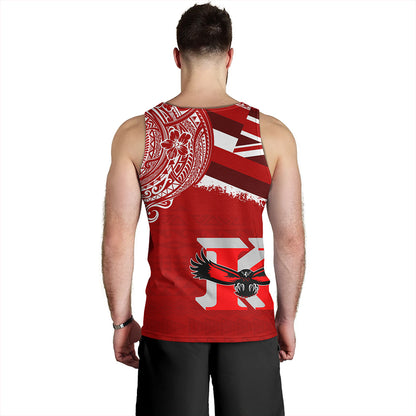 Hawaii Tank Top Kauai High School With Crest Style