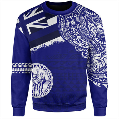 Hawaii Sweatshirt Waiakea High School With Crest Style