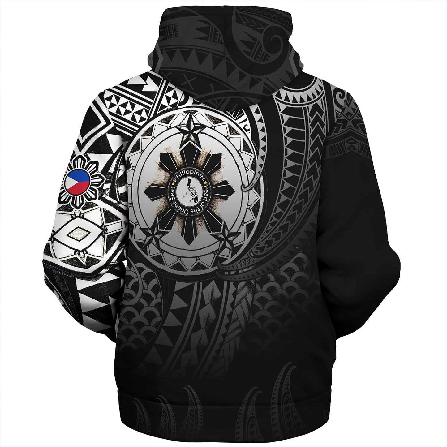 Philippines Sherpa Hoodie Pearl of the Orient Seas