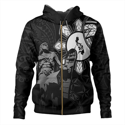 Philippines Hoodie Lapu Lapu Sun Tribal In My Heart