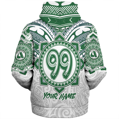 Hawaii Sherpa Hoodie Custom Aiea High School Home Of The Na Ali'i Tribal Style
