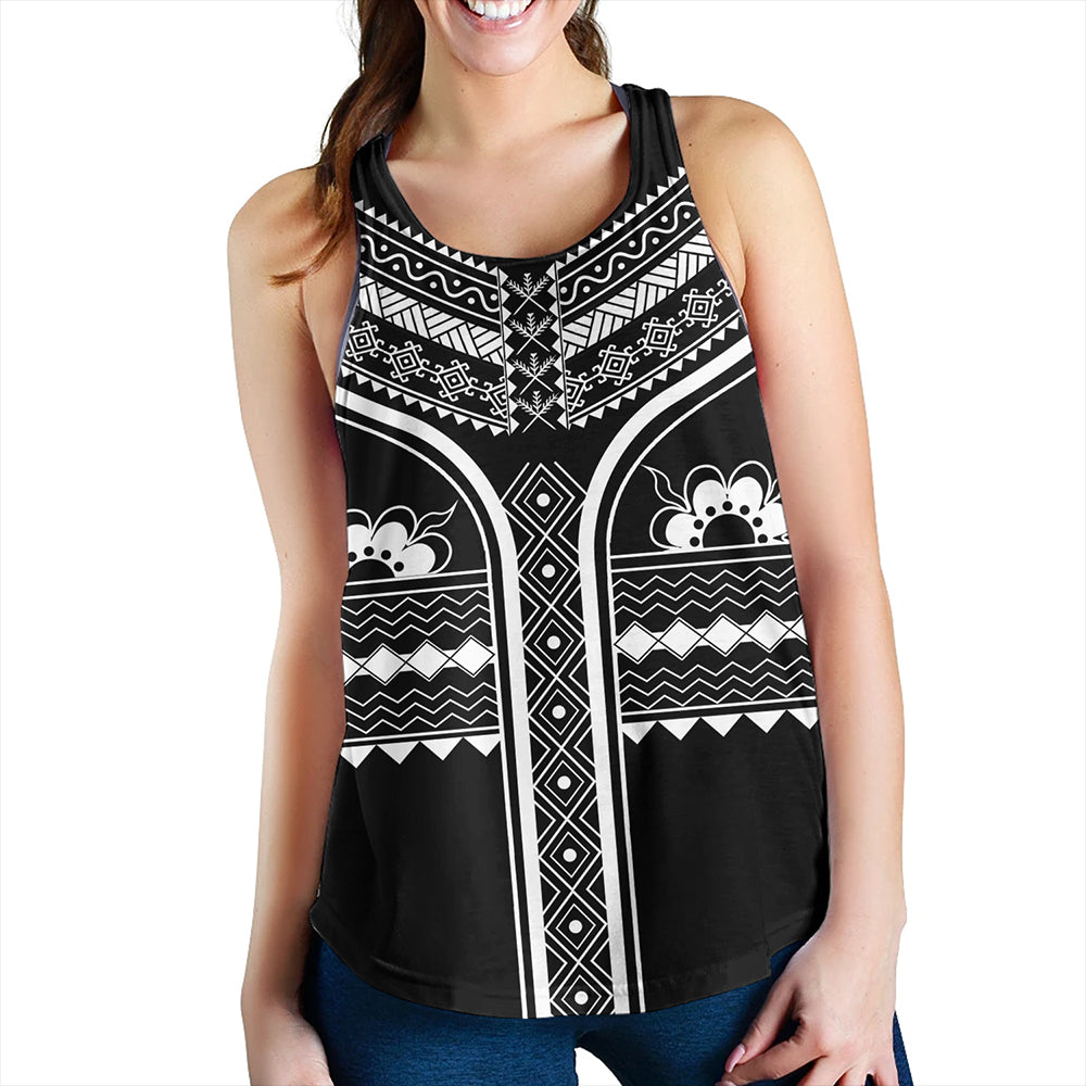 Philippines Women Tank Tattoo Tribal Batok Symbols