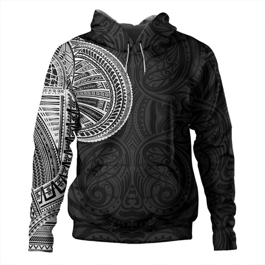 Samoa Tribal Maori Tattoo Roman Reigns Hoodie White