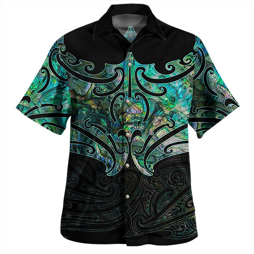 New Zealand Hawaiian Shirt Maori Papua Shell Pattern