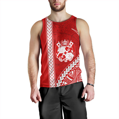 Tonga Tank Top Tribal Polynesian Coat Of Arms