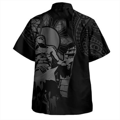 Philippines Hawaiian Shirt Water Buffalo Sun Tribal Style