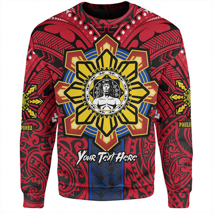 Philippines Sweatshirt The Story of Lapu-Lapu Pearl of the Orient Seas Tribal Pride