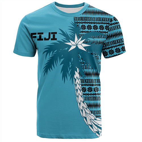Fiji T-Shirt Fiji Tapa Coconut