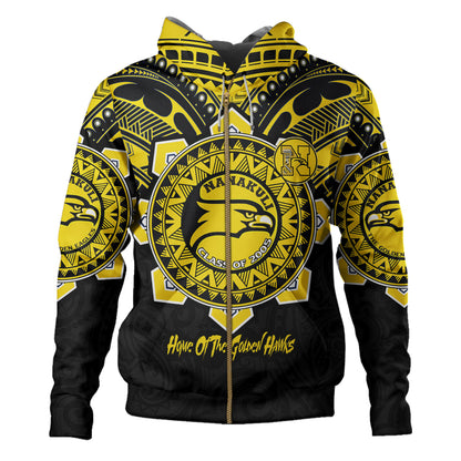 Hawaii Hoodie Custom Nanakuli High & Intermediate School Home Of Golden Hawks Tribal Style