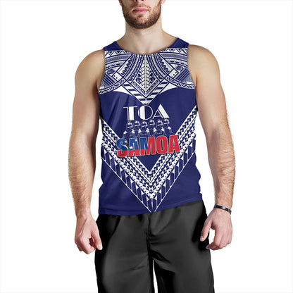 (Customize Personalize) Toa Samoa RLS Warriors Siva Tau Men Tank