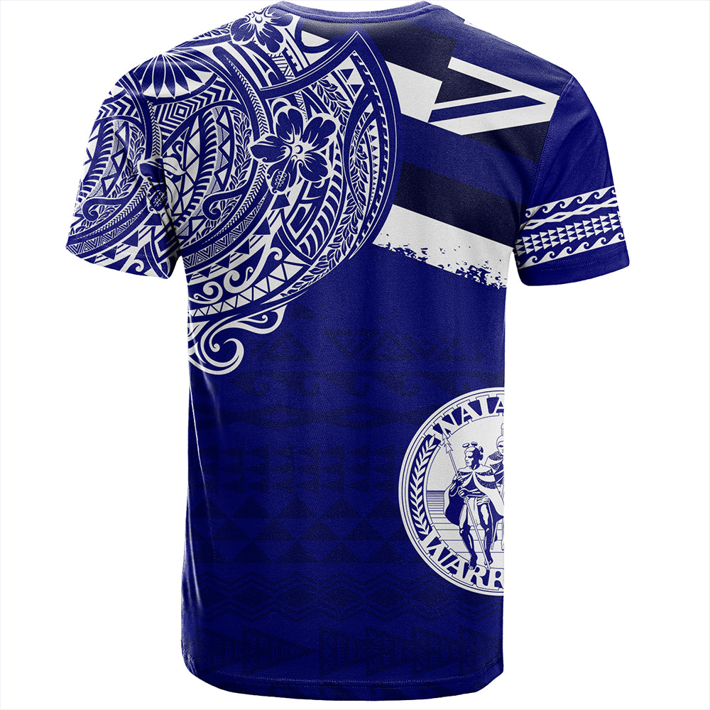 Hawaii T-Shirt Waiakea High School With Crest Style