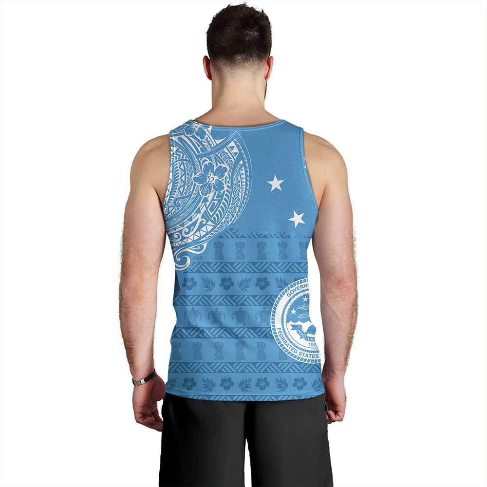 Micronesian Tank Top Federated States Of Micronesia Flag With Coat Of Arms