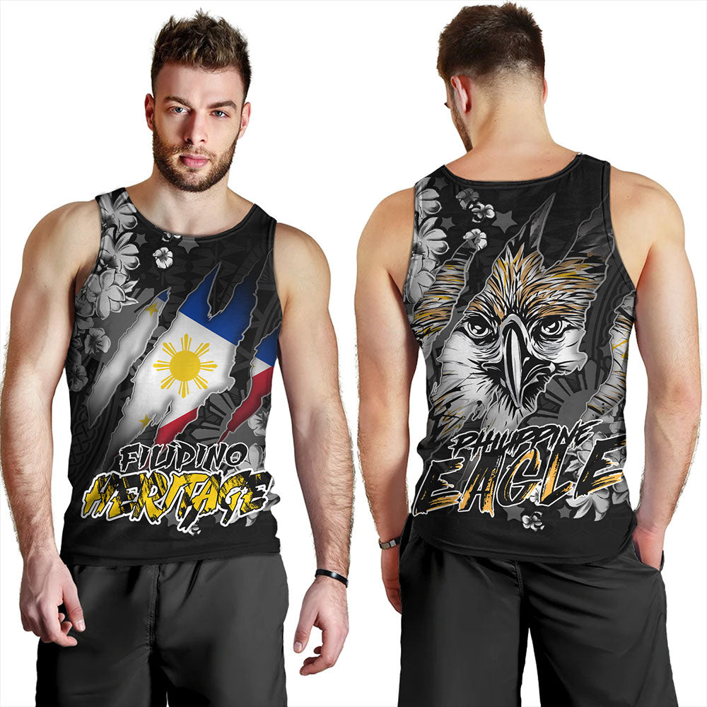 Philippines Custom Tank Top Filipino Heritage Blood Inside Me