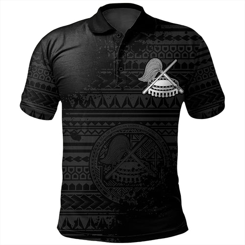 Seal American Samoa Polo Shirt Grunge Simple Style