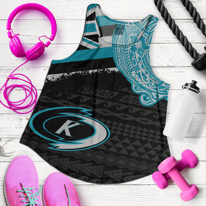 Hawaii Women Tank Kapolei High School With Crest Style