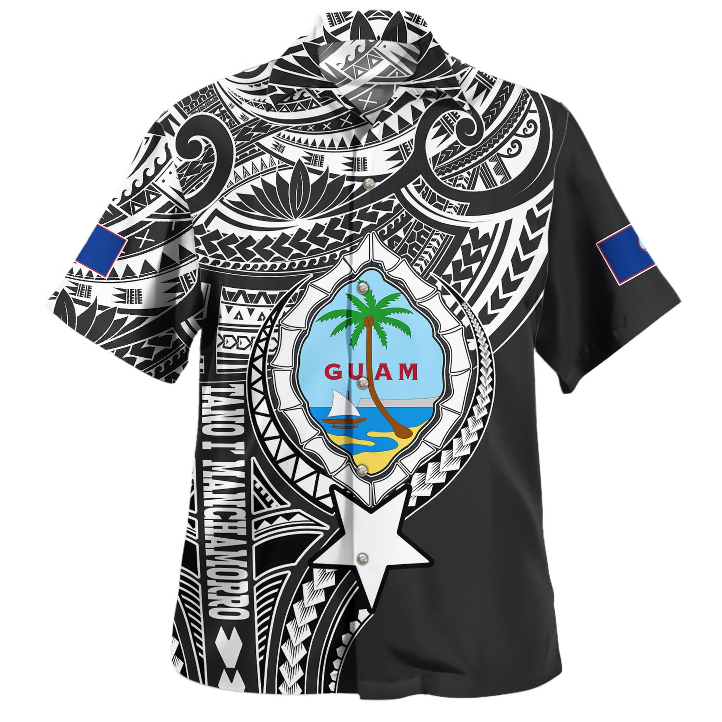 Guam Hawaiian Shirt Hafa Adai From Guam Style