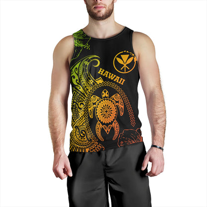 Hawaii Tank Top Hawaii Turtle Kanaka Reggae