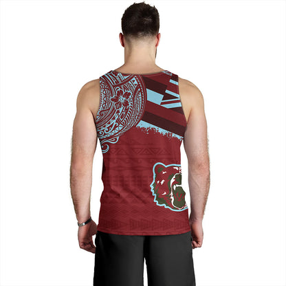 Hawaii Tank Top Henry Perrine Baldwin High School With Crest Style