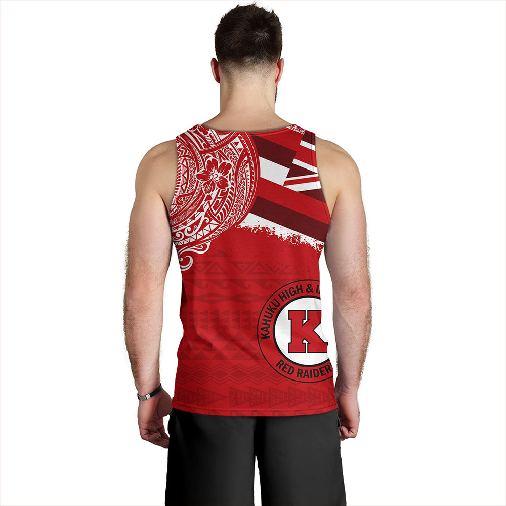 Hawaii Tank Top Kahuku High And Intermediate School With Crest Style