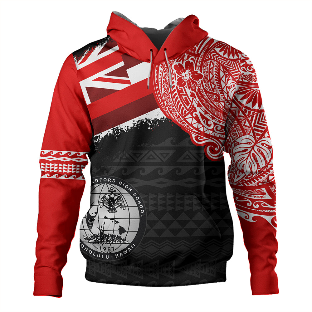 Hawaii Hoodie Admiral Arthur W Radford High School With Crest Style