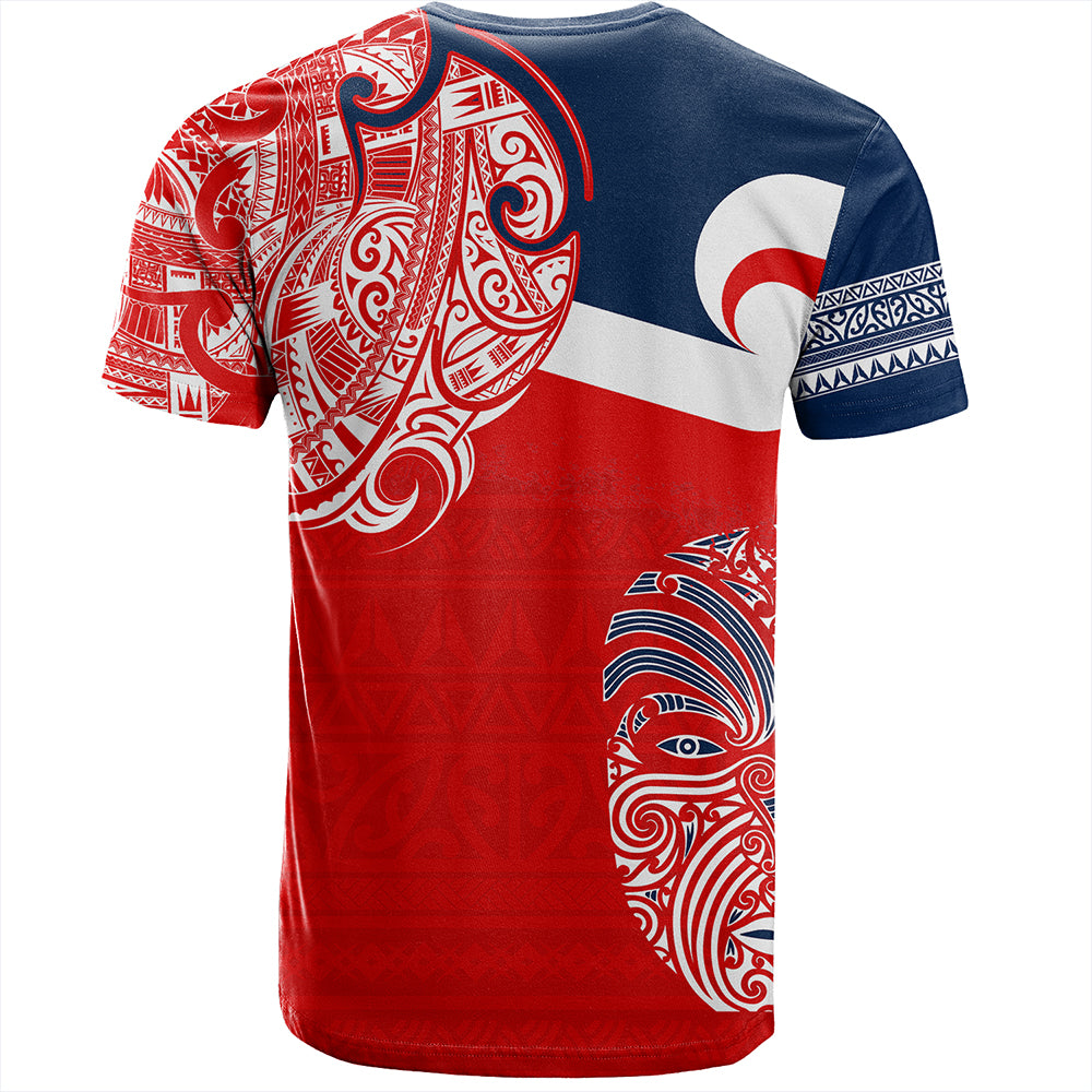 New Zealand T-Shirt Tino Rangatiratanga Maori Mask