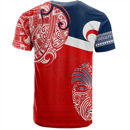 New Zealand T-Shirt Tino Rangatiratanga Maori Mask