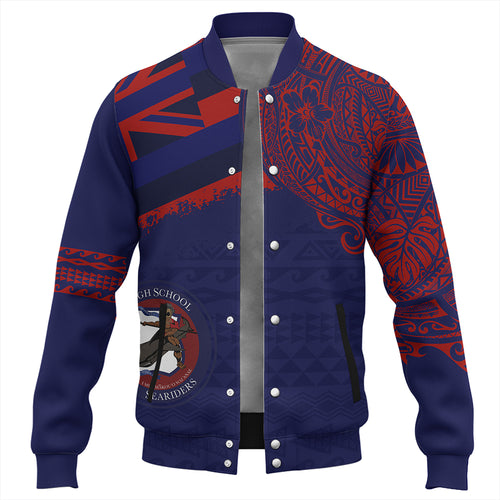 Hawaii Baseball Jacket Waianae High School With Crest Style