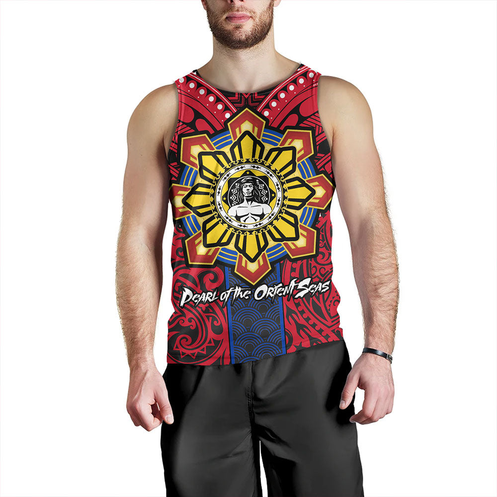 Philippines Tank Top The Story of Lapu-Lapu Pearl of the Orient Seas Tribal Pride