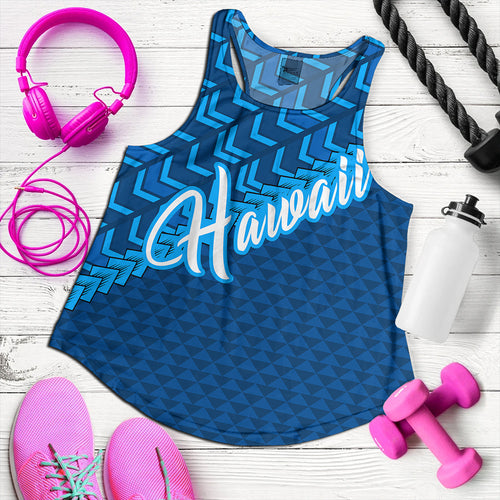 Hawaiian Women Tank Kanaka Maoli Kakau Style