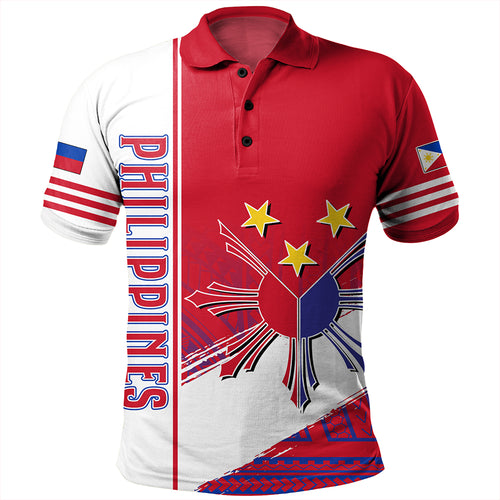 Philippines Polo Shirt Sun Star Quartar Style