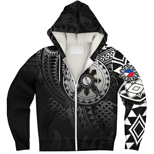 Philippines Sherpa Hoodie Pearl of the Orient Seas