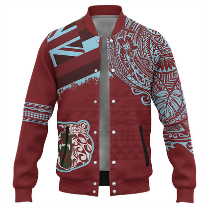 Hawaii Baseball Jacket Henry Perrine Baldwin High School With Crest Style