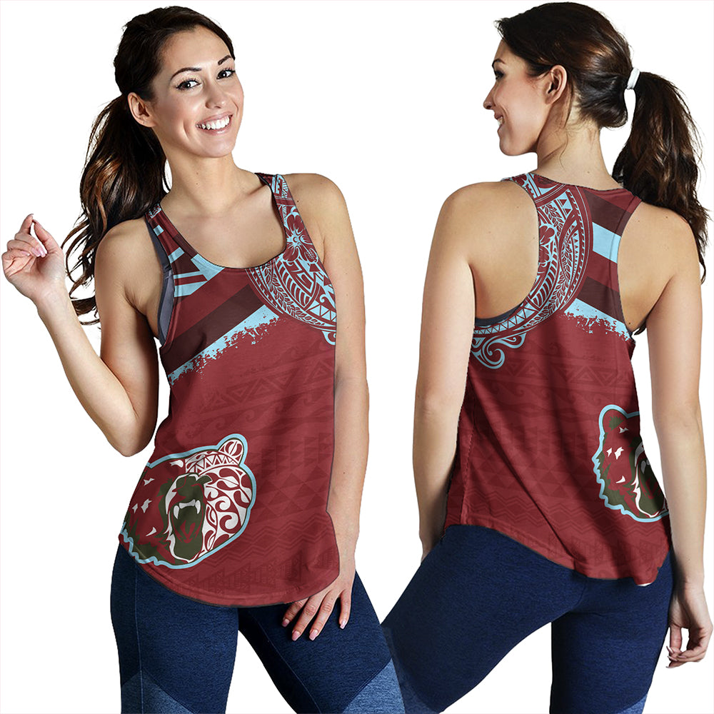 Hawaii Women Tank Henry Perrine Baldwin High School With Crest Style
