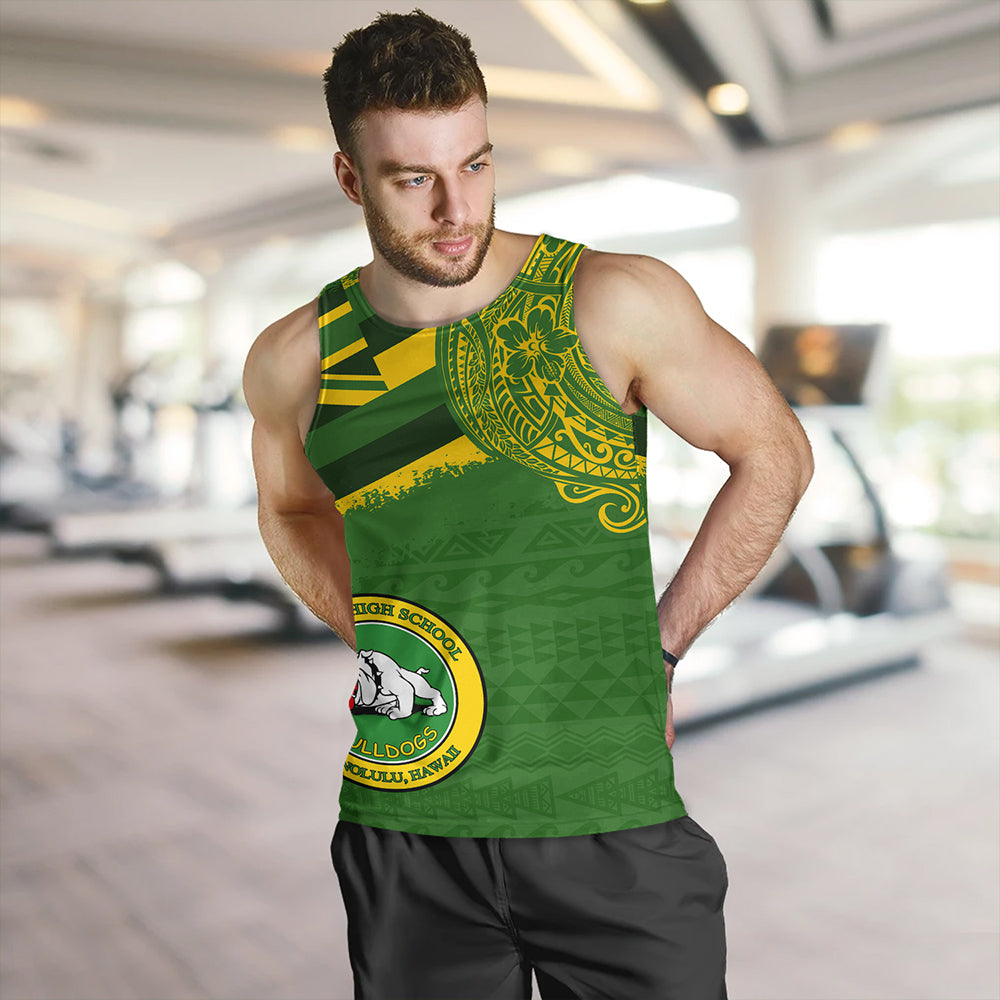 Hawaii Tank Top Kaimuki High School With Crest Style