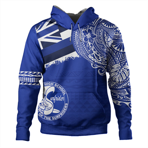 Hawaii Hoodie Kailua High School With Crest Style