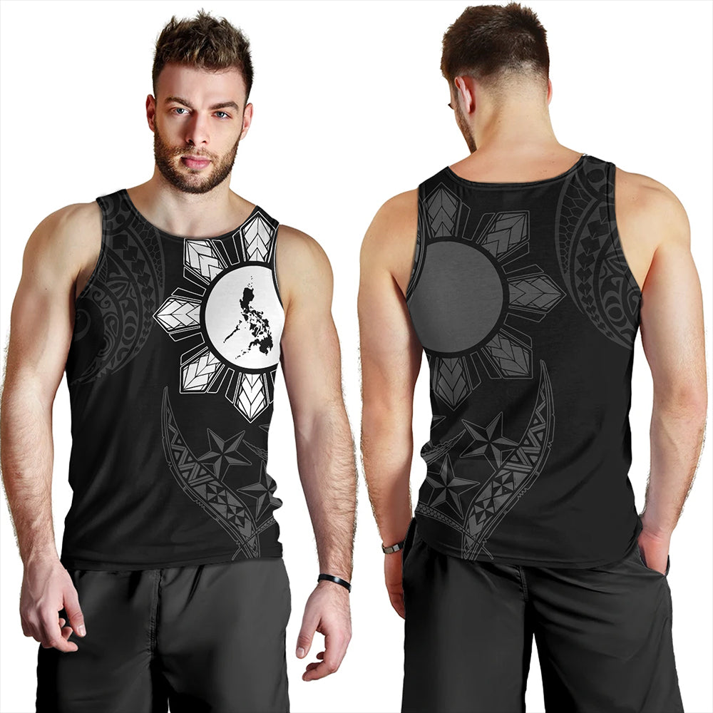 Philippines Tank Top Tribal Sun In My Heart