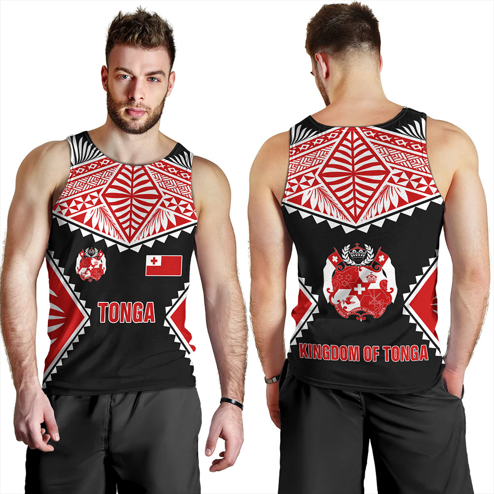 Tonga Tank Top Ngatu Pattern Islands Style