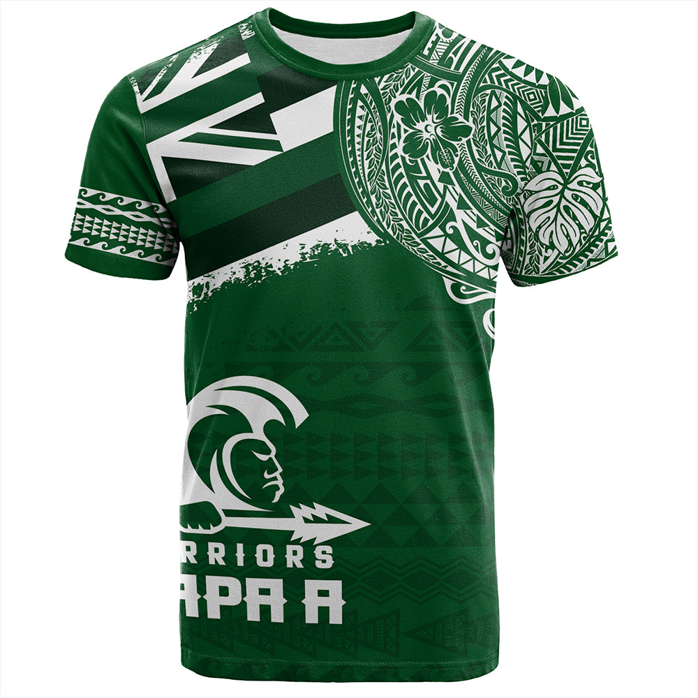 Hawaii T-Shirt Kapaa High School With Crest Style